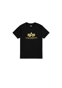Herren T-Shirt "Alpha Industries Men - T-Shirts Basic T Carbon", schwarz, Gr. M, Alpha Industries, Obermaterial: 100% Baumwolle, Shirts