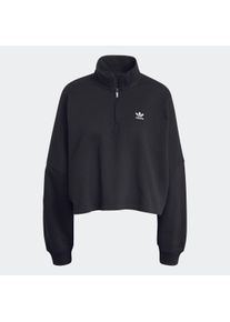 Damen Sweatshirt "ESS SWEATSHIRT", schwarz, sportlich, Gr. XL, adidas originals, Obermaterial: 100% Baumwolle, Sweatshirts