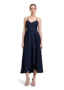 Vera Mont Damen Abendkleid "Vera Mont Abendkleid mit Volant", blau, elegant, Gr. 36, Obermaterial: 100% Polyester. Futter: 100% Polyester., Kleider,