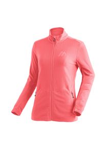 Maier Sports Damen Fleecejacke "Denise Jacket W", rosa, Gr. 40, 100% Polyester, Jacken, Damen Midlayer, atmungsaktiv schnelltrocknend, Full-Zip,