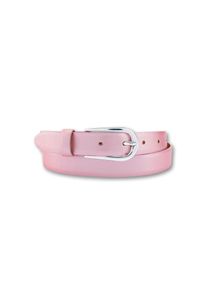 Bernd Götz BERND GÖTZ Damen Ledergürtel, rosa, casual,feminin,klassisch,modisch, Gr. 105, metallic, Leder, Gürtel, mit silberner Schließe