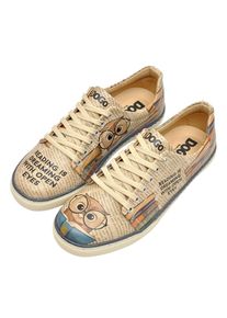 DOGO Damen Sneaker "Sneaker The Wise Owl Damen Sneaker / Female", Gr. 40, braun, Lederimitat, Schuhe, Vegan