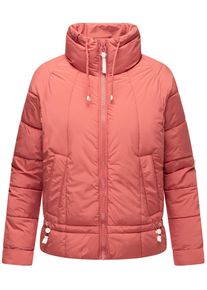 Navahoo Damen Steppjacke "Luftzauber 14", rot, modisch, Gr. XXL, Obermaterial: 100% Polyester (recycelt), Innenfutter: 100% Polyester, Ärmelfutter: