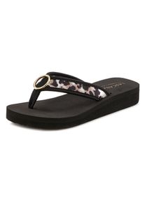 Lascana Damen Badezehentrenner, Gr. 41, braun, Obermaterial: 100% Textilmaterial. Decksohle: 100% Synthetik. Laufsohle: 100% Synthetik, mehrfarbig,