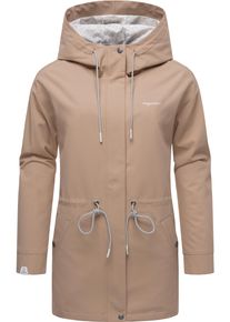 Ragwear Damen Outdoorjacke "Urbanna Remake", beige, casual, Gr. M, Obermaterial: 100% Polyester (recycelt), Innenfutter: 100% Polyester (recycelt),