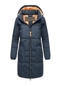 Navahoo Damen Steppmantel "Bliblablubb 14", blau, modisch, Gr. S, Obermaterial: 100% Polyester (recycelt), Futter: 100% Polyester (recycelt),