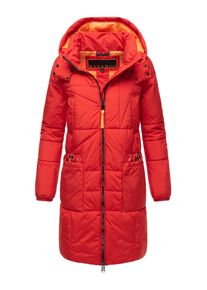 Navahoo Damen Steppmantel "Bliblablubb 14", rot, modisch, Gr. L, Obermaterial: 100% Polyester (recycelt), Futter: 100% Polyester (recycelt),