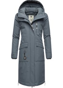 Ragwear Damen Wintermantel "Refutura Remake", grau, casual, Gr. 5XL, Obermaterial: 100% Polyester (recycelt), Futter: 100% Polyester (recycelt),