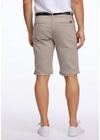 LINDBERGH Herren Chinoshorts "LINDBERGH Chino-Shorts", beige, Gr. M, Oberstoff: 98% Baumwolle, 2% Elasthan, Hosen