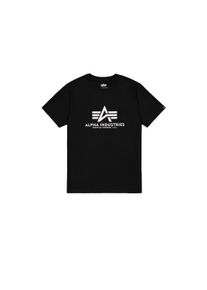 Herren T-Shirt "Alpha Industries Men - T-Shirts Basic T Carbon", schwarz, Gr. XXL, Alpha Industries, Obermaterial: 100% Baumwolle, Shirts