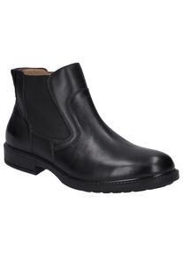 Josef Seibel Herren Chelseaboots "Harry 05", Gr. 44, schwarz, Leder, elegant, Schuhe, Winterboots, Stiefelette mit Wechselfußbett