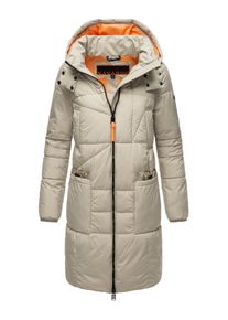 Navahoo Damen Steppmantel "Bliblablubb 14", grau, modisch, Gr. S, Obermaterial: 100% Polyester (recycelt), Futter: 100% Polyester (recycelt),