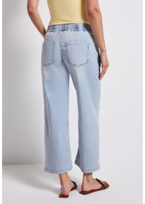 Street One Damen Loose-fit-Jeans, blau, casual, Gr. 33, unifarben, Jeans, 98% Baumwolle, 2% Elasthan, Jeans, mit Wide Legs