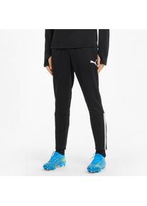 Puma Herren Trainingshose "TEAMLIGA TRAINING PANTS", schwarz-weiß, sportlich, Gr. XL, unifarben, Piquu00e9, Obermaterial: 100% Polyester, Hosen