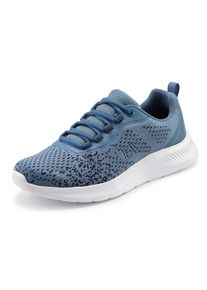 Lascana Damen Sneaker, Gr. 42, blau, Obermaterial: 100% Synthetik. Futter: 100% Textilmaterial. Decksohle: 100% Textilmaterial. Laufsohle: 100%