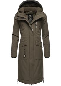 Ragwear Damen Wintermantel "Refutura Remake", grün, casual, Gr. XXXL, Obermaterial: 100% Polyester (recycelt), Futter: 100% Polyester (recycelt),