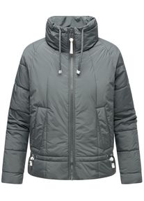 Navahoo Damen Steppjacke "Luftzauber 14", blau, modisch, Gr. XS, Obermaterial: 100% Polyester (recycelt), Innenfutter: 100% Polyester, Ärmelfutter: