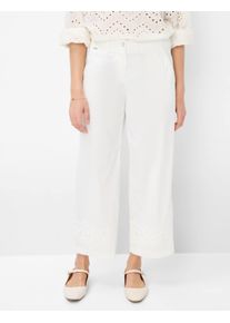 Brax Damen 5-Pocket-Hose "Style MAINE S", weiß, Gr. 18, 76% Baumwolle, 21% Polyamid, 3% Elasthan, Hosen