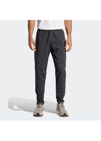 Herren Laufhose "OTR B PANT", schwarz, sportlich, Gr. S, adidas Performance, clean, Obermaterial: 100% Polyester, Hosen