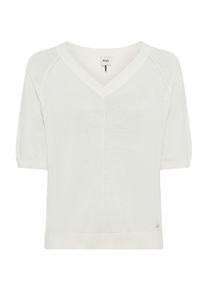 Brax Damen Strickpullover "Style LESLEY", weiß, Gr. 38, 86% Viskose, 14% Polyester, Pullover