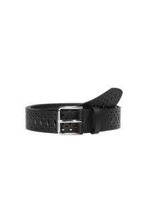 Marc O'Polo MARC O'POLO Damen Ledergürtel "aus edlem Nappaleder", schwarz, Gr. 90, unifarben, Rindsleder, Gürtel