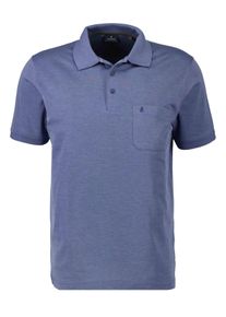 Ragman Herren Longshirt, blau, casual, Gr. XXL, Baumwollmischung, Shirts