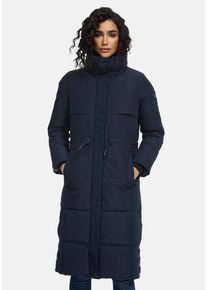 Navahoo Damen Wintermantel "Der Wahnsinn 14", blau, modisch, Gr. XL, Obermaterial: 100% Polyester (recycelt), Futter: 100% Polyester, Wattierung: