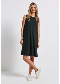 Street One Damen Sommerkleidpine grove grün, casual, Gr. 44, unifarben, Stoff, 95% Viskose, 5% Elasthan, Kleider, aus Viskose