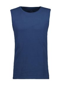 Ragman Herren Muscleshirt, blau, casual, Gr. 5XL, Baumwolle, Shirts