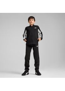 Puma Kinder Trainingsanzug "POLY BASEBALL SUIT B", schwarz, sportlich, Gr. 140, colorblocking, Trikot, Obermaterial: 100% Polyester, Sportanzüge