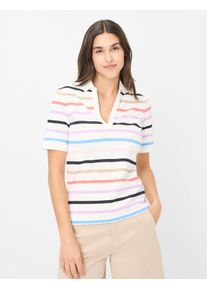Brax Damen Poloshirt "Style CLEO", blau, Gr. 38, 97% Baumwolle, 3% Elasthan, Shirts