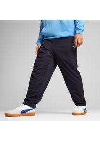 Puma Herren Trainingshose "ESS WOVEN PANTS OP", blau, sportlich, Gr. XXL, unifarben, Twill, Obermaterial: 100% Polyester, Hosen, Webmaterial,