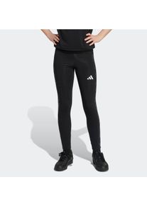 Kinder Leggings "G ANML3S SJ LEG", schwarz, sportlich, Gr. 164, adidas Sportswear, Obermaterial: 90% Baumwolle, 10% Elasthan, Hosen