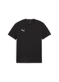 Puma Herren Trainingsshirt "TEAMGOAL CASUALS TEE", schwarz-weiß, sportlich, Gr. XXL, unifarben, Jersey, Obermaterial: 100% Baumwolle, Shirts