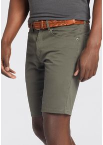 H.I.S. H.I.S Damen Flechtgürtel, braun, modisch, Gr. 85, unifarben, Obermaterial: 100% Rindsleder, Gürtel, aus Leder mit verdecktem Gummizug - bis Gr.125