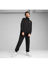 Puma Herren Trainingsanzug "ESS POLY SUIT CL", schwarz, sportlich, Gr. M, unifarben, Trikot, Obermaterial: 100% Polyester, Sportanzüge, Sportanzug im