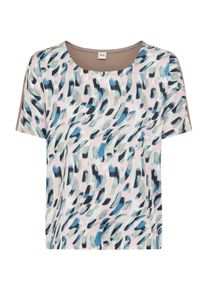 Brax Damen Kurzarmshirt "Style CAELEN", grau, Gr. 36, 95% Viskose, 5% Elasthan, Shirts