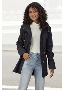 Vivance ACTIVE Softshelljacke schwarz Gr. 42 für Damen. Mit Reißverschluss. Figurbetont