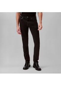 Herren Slim-fit-Jeans "SLIM TAPER"ck essential schwarz, casual, Gr. 36, Calvin Klein Jeans, unifarben, Denim/Jeans, Obermaterial: 98% Baumwolle, 2%