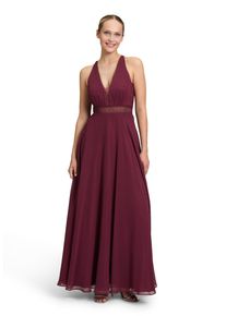 Vera Mont Damen Abendkleid "Vera Mont Abendkleid mit Spitze"wild ruby, festlich, Gr. 42, Obermaterial: 100% Polyester. Besatz: 100% Polyester.