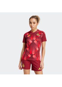Damen Fußballtrikot "DFB A JSY W"team coll burgundy 2, sportlich, Gr. L, adidas Performance, Obermaterial: 100% Polyester, Trikots