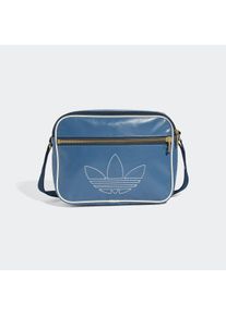 Sporttasche "AIRLINER", adidas originalspreloved ink, aurora ink, Obermaterial: 100% Polyurethan, Taschen, Schultertasche im Retrolook
