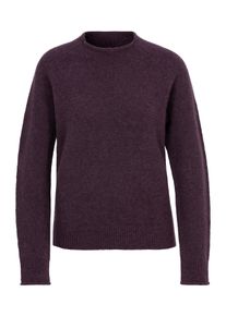 BOSS Orange Damen Strickpullover "Fesperanas Premium Damenmode", lila, casual, Gr. M, unifarben, Strick, Obermaterial: 52% Wolle, 26% Polyamid, 22%