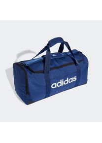 Sporttasche "LINEAR DUFFEL M", adidas Performance, blau, Obermaterial: 100% Polyester, Taschen