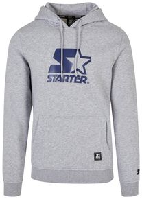 Herren Sweatshirt "Starter Black Label Herren Starter The Classic Logo Hoody", grau, Gr. M, STARTER Black Label, 65% Baumwolle, 35% Polyester,