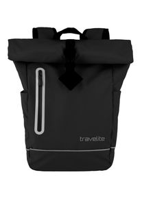Travelite Freizeitrucksack "BASICS Roll-Up Rucksack Plane", schwarz, Polyester, unifarben, klassisch, Rucksäcke, Wanderrucksack Reiserucksack