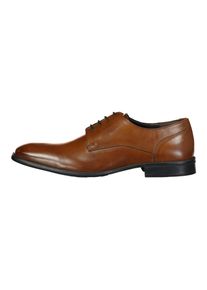 Roy Robson Herren Schnürschuh "Businessschuh Echtleder", Gr. 40, braun, Leder, unifarben, elegant, Schuhe