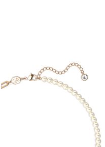 Swarovski Damen Kette mit Anhänger "TEDDY, BEAR, 5669166", Metall-Perlen, L: 43cm B: 15mm, rosa, Metall, Perlen, B:15mm, Halsketten, mit Swarovski