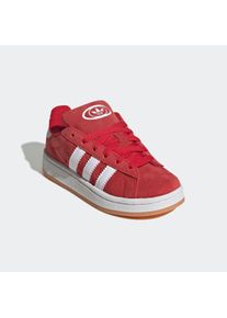 Kinder Sneaker "CAMPUS 00S", adidas originals, Gr. 28, rot, Leder, Synthetik, sportlich, Schuhe