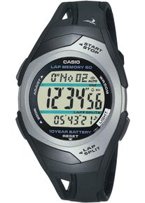 Damen Chronograph, schwarz, CASIO TIMELESS COLLECTION, Armbanduhren, Quarzuhr, Armbanduhr, Damenuhr, Jugendliche, Digitaluhr